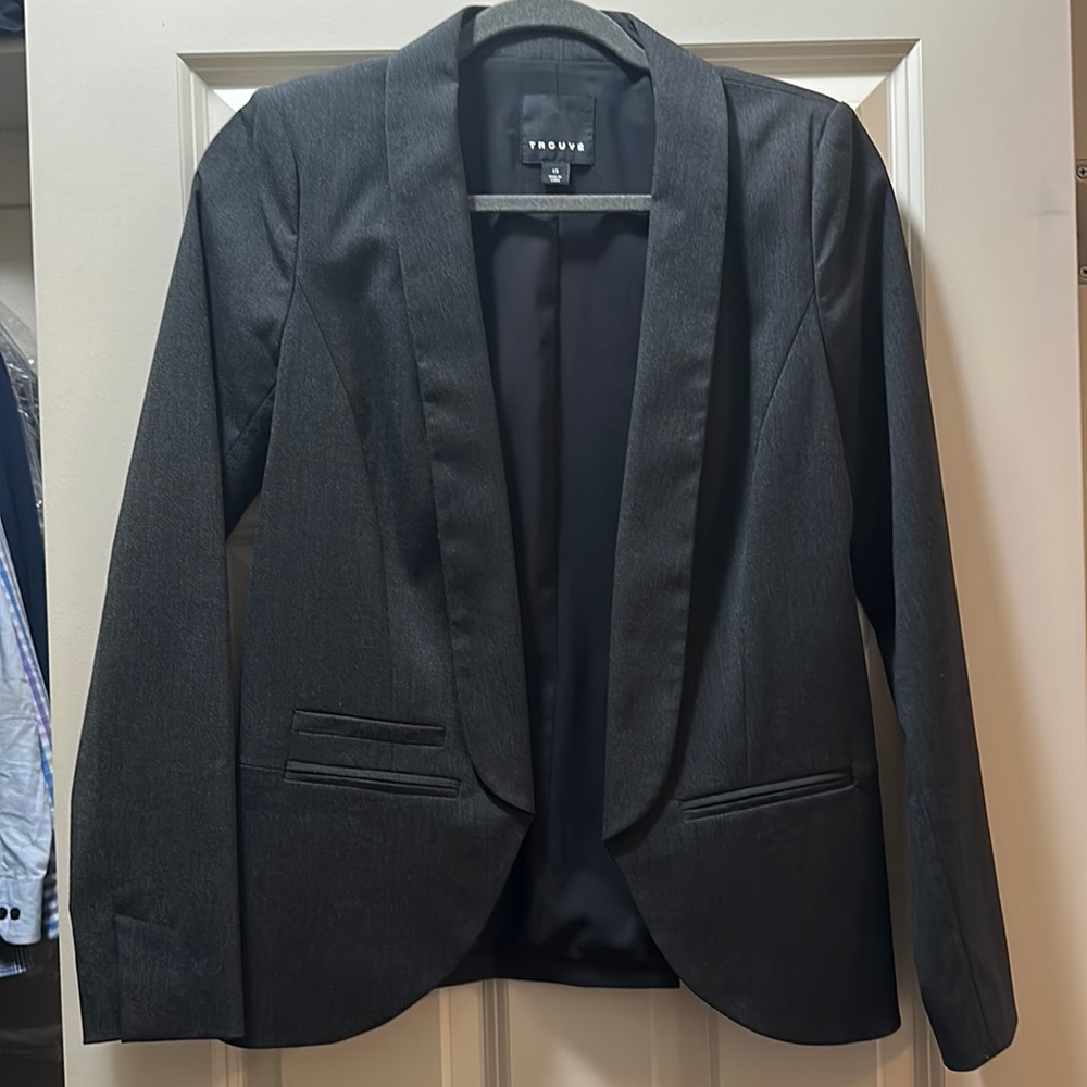 Dark Grey Trouvé Blazer